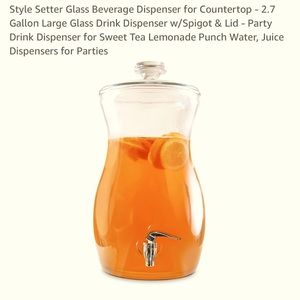 Set of 2 New in Box-  2.7) gallon beverage dispensers